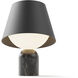 Dude 12.65 inch 7 watt Marquina Black Table Lamp Portable Light